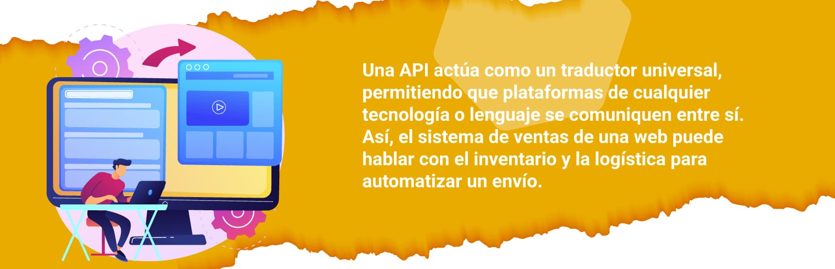 Creativo mostrando un entorno de desarrollo de software moderno.