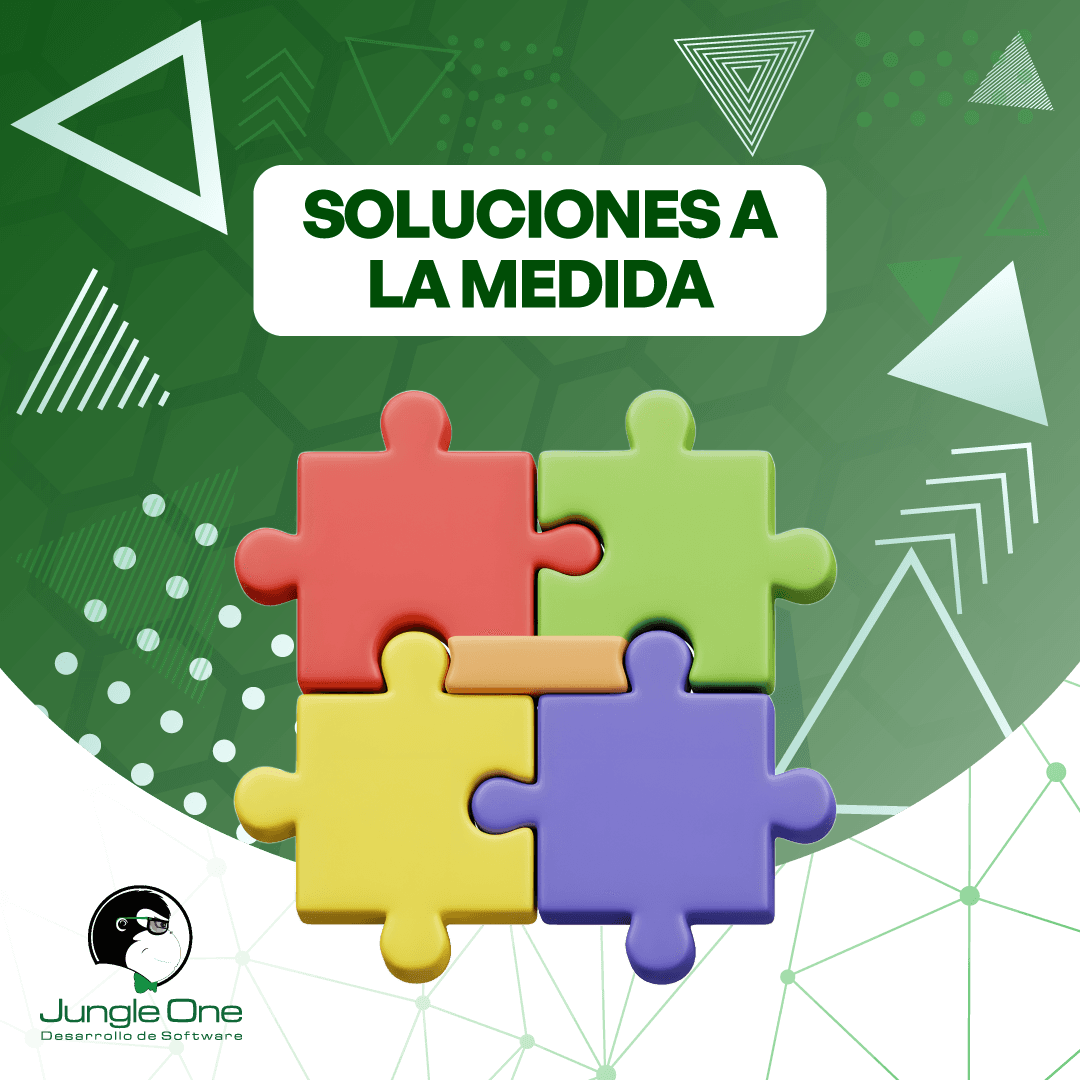 Piezas de un rompecabezas encajando, simbolizando una solución a medida